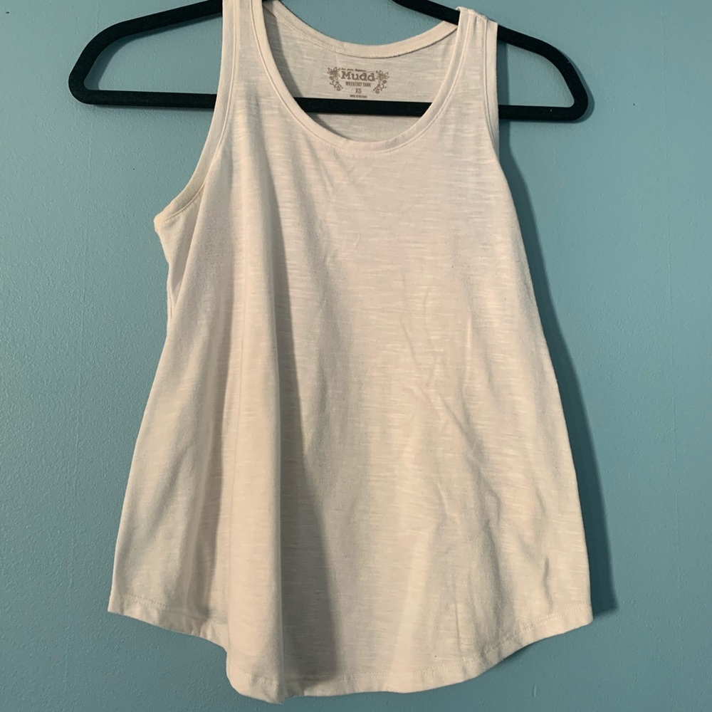 White tank top